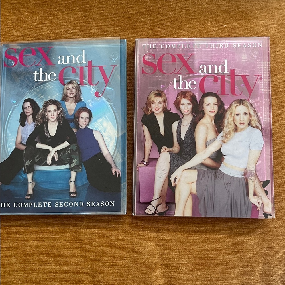 Sex and the city complete second and third seasons DVD’s